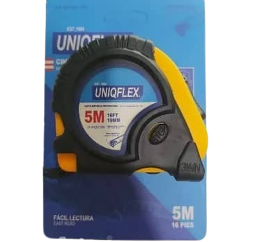 CINTA MET. 5 MTS UNIQFLEX UF-TR5M