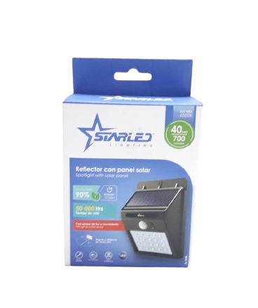 LAMPARA STARLED SL-SS40 SOLAR
