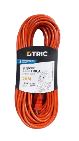 EXTENSION TRIC T-SJT-20M NARANJA