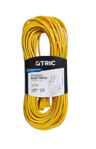 EXTENSION A/TRIC T-SJT-25M AMARILLO