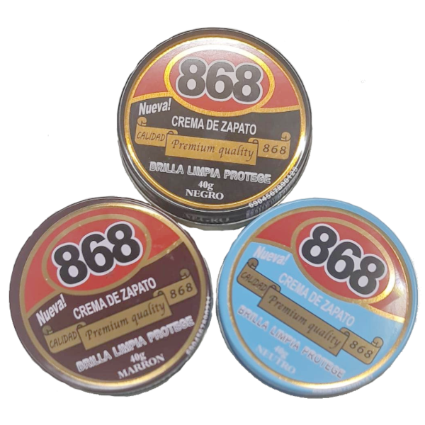 Crema De Zapato 868 Neutra X12