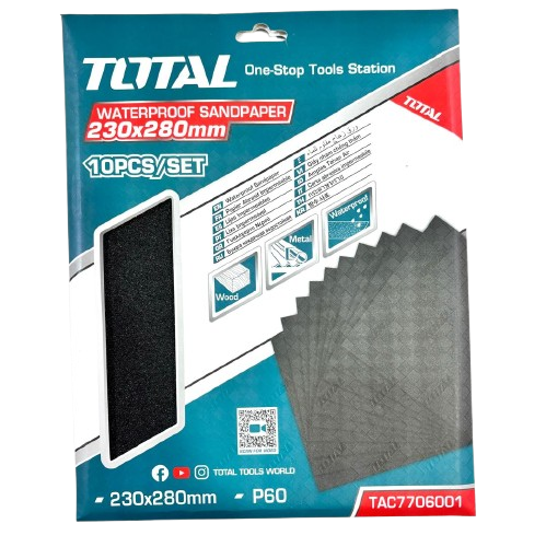 LIJA TOTAL X10 TAC7706001 P60