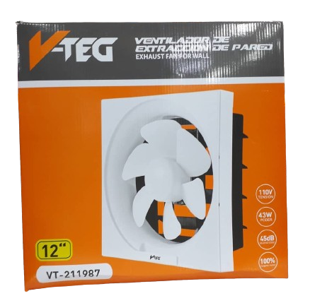EXTRACTOR 12" AIRE VT-211987 V-TEG