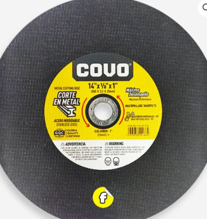 DISCO M 14" ABRASIVO