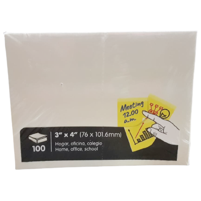 NOTAS ADHES 3X4 NT-341100