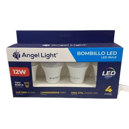 BOMBILLO LED  12W X4 A105-TPL-12W-4P