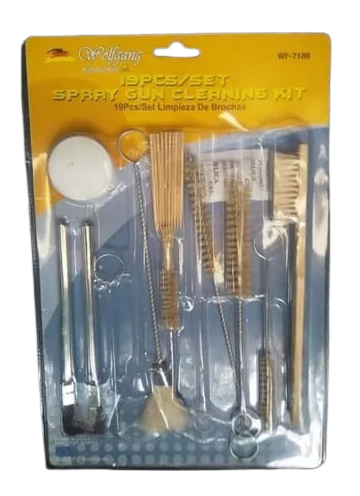 JUEGO BROCHA WOLFGANG 19 PCS