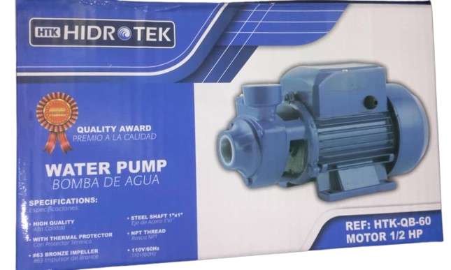 BOMBA ELEC.HTK-QB-60 1/2