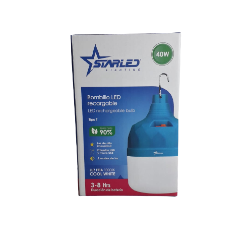 BOMBILLO REC 40W SL-QPR20 STARLED