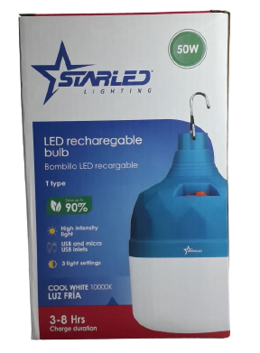 BOMBILLO REC 50W SL-QPR20 STARLED