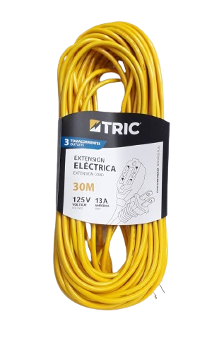 EXTENSION A/TRIC T-SJT-30M AMARILLO