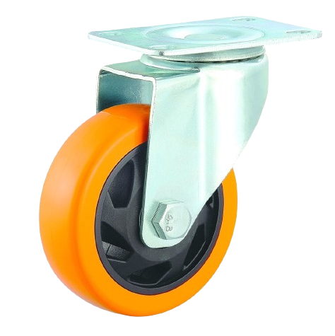 RUEDA NARANJA 4"1811775 NORMAL